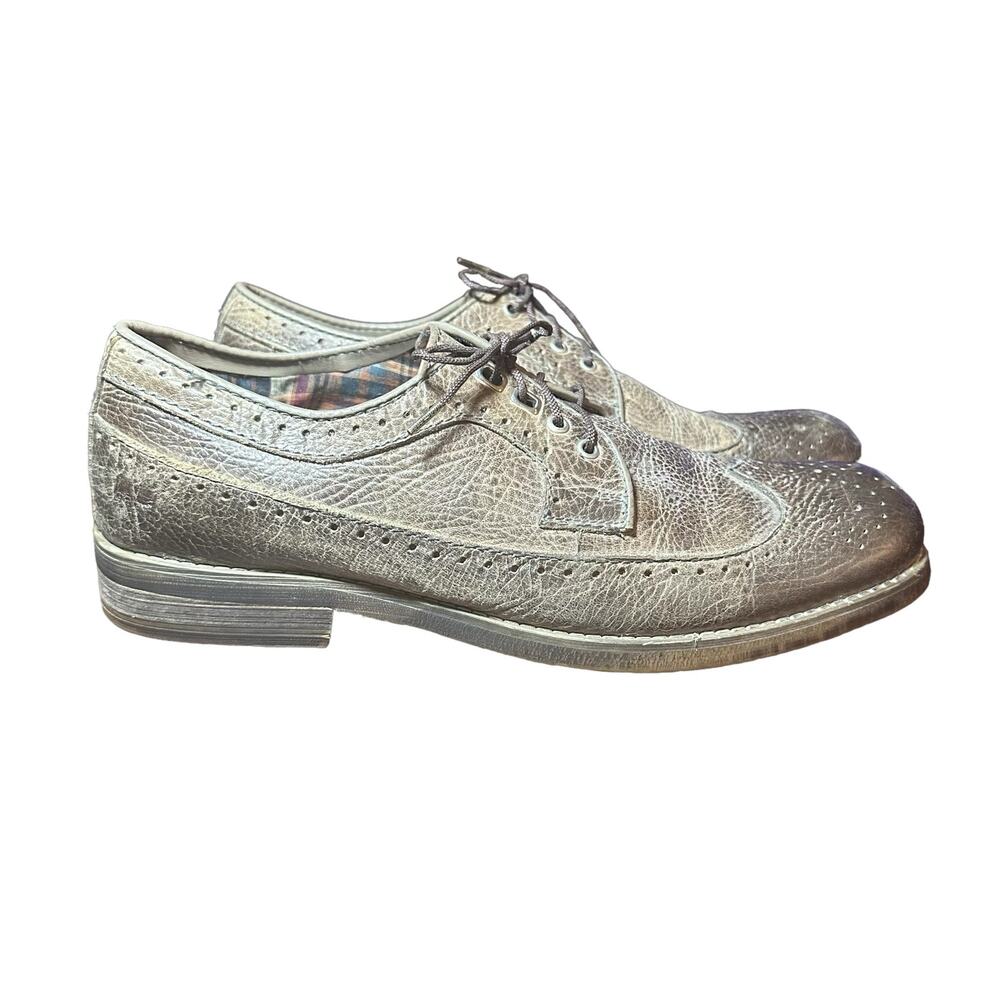 BED STU Men's Beacon Wingtip Oxford Dress Shoe Size 10